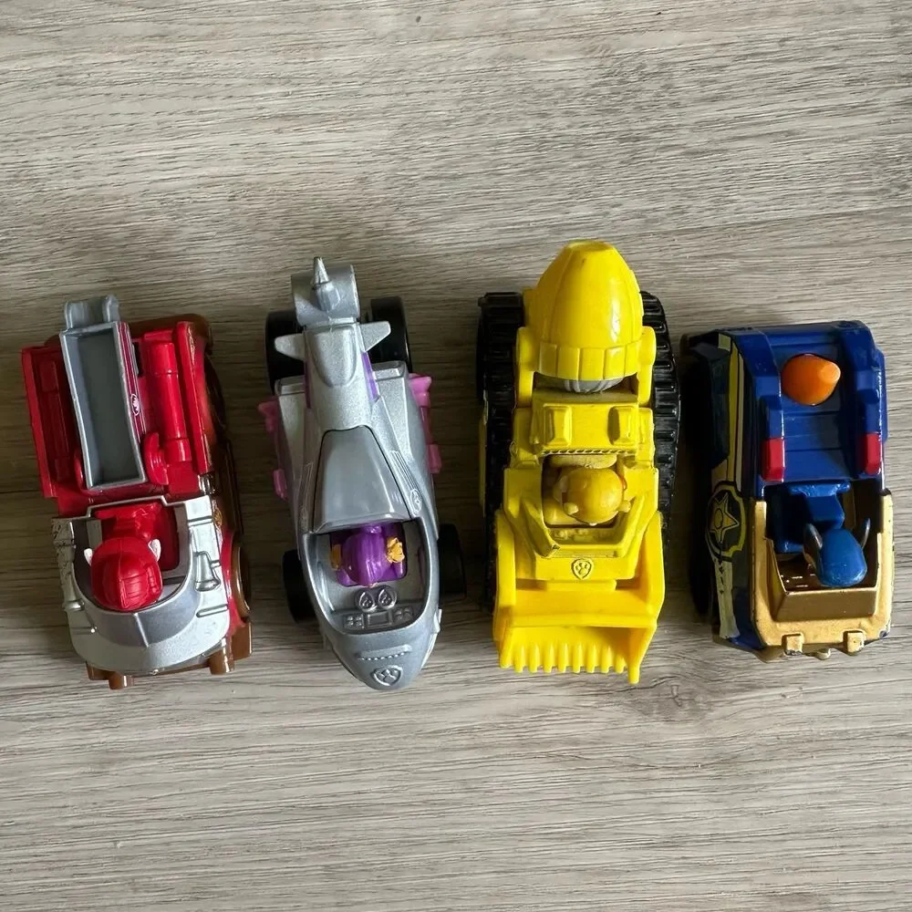Paw Patrol Small Play Vehicles Matchbox Hot Wheels - Marshall Skye Rubble Chase